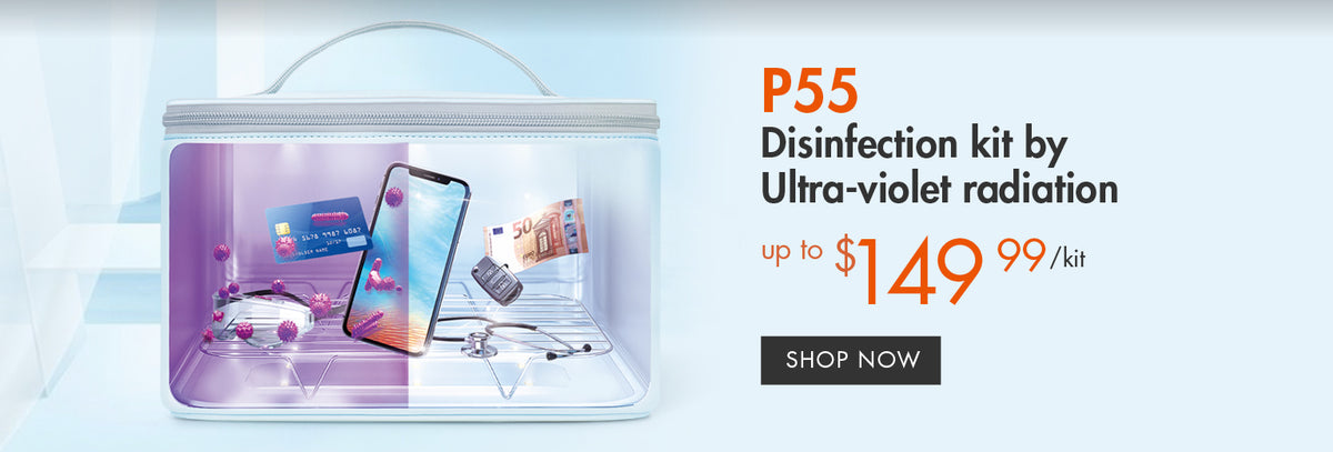 P55 Disinfection kit by Ultra-violet radiation