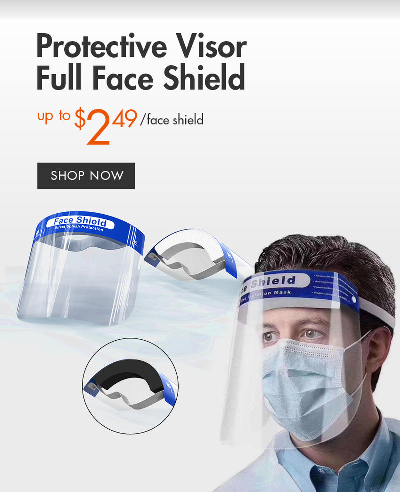 Visor full face shield for adult, great protection for face