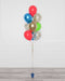 Avengers Confetti Balloon Bouquet, 10 Balloons, full image, sold by Balloon Expert